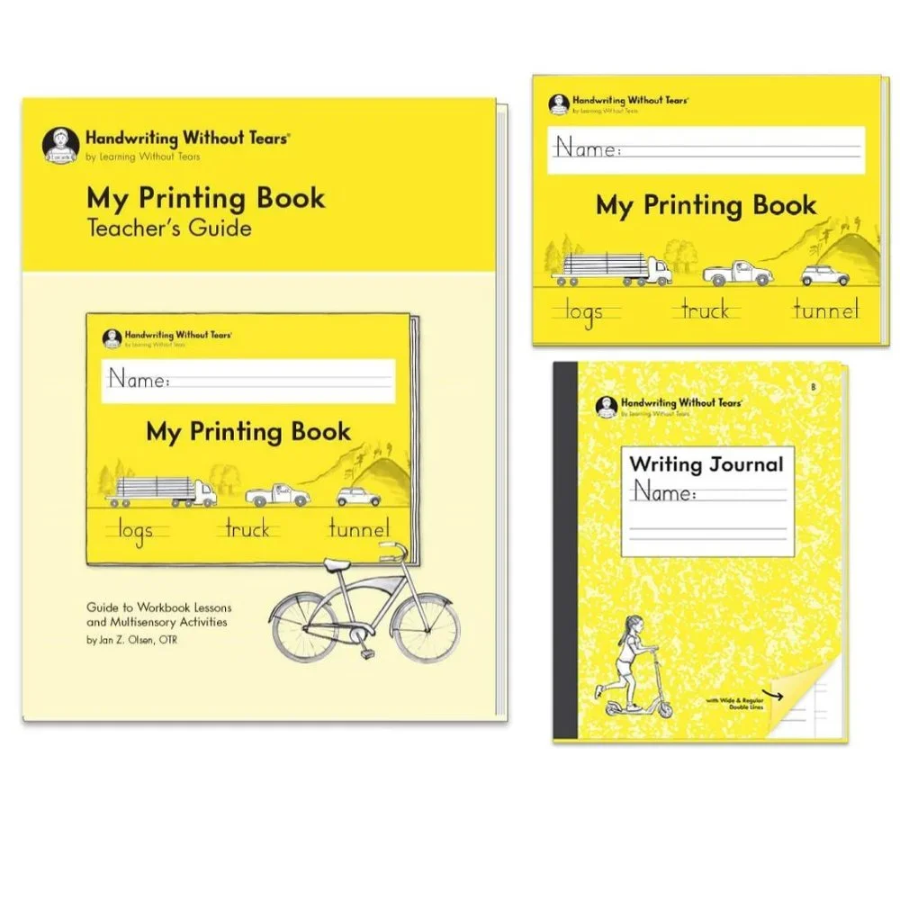 NEW Handwriting Without Tears 1st Grade Printing Power Bundle Power Student Work